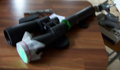 Laser setup